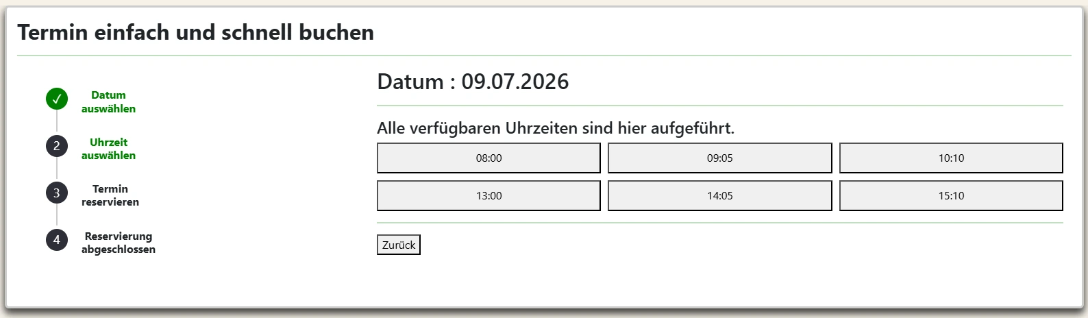 Terminplan Seite 2